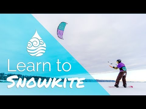 Snowkiting on Lake Michigan