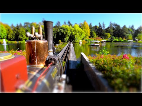 Efteling Steam train HYPERLAPSE HOLLAND