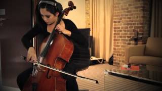 Tina Guo - LIVE Recording in London Hotel Room - &quot;Better Tomorrow&quot; by D. Cullen