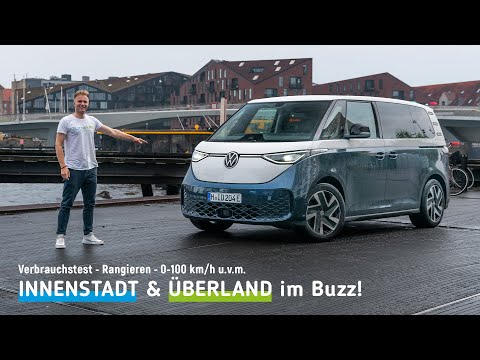 VW ID. Buzz Pro | Too confusing in the city? Driving report (77 kWh - 204 hp) | ELECTRIFY ME!