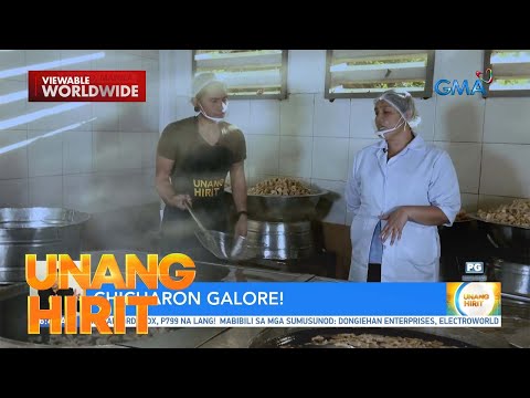 Chicharon galore with Chef JR Unang Hirit