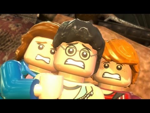 LEGO Harry Potter Years 5-7 Walkthrough Part 24 - Year 7 Deathly Hallows - Fiendfyre Frenzy