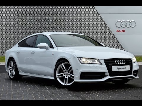 AUDI A7 TDI QUATTRO S LINE BLACK EDITION WHITE 2014
