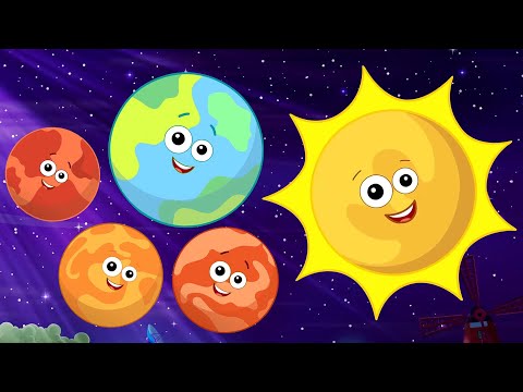 Planets Song, Our Solar System + More Nursery Rhymes for Babies