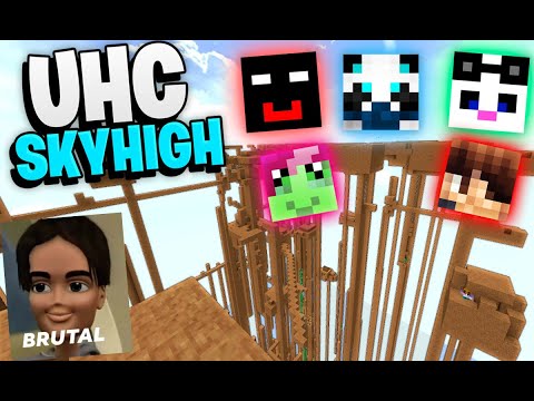 Hasvik - Minecraft UHC but IT'S IN THE SKY!!