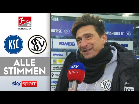 ALLE STIMMEN | Karlsruher SC - SV Elversberg | 2. Bundesliga Interviews 2025/26