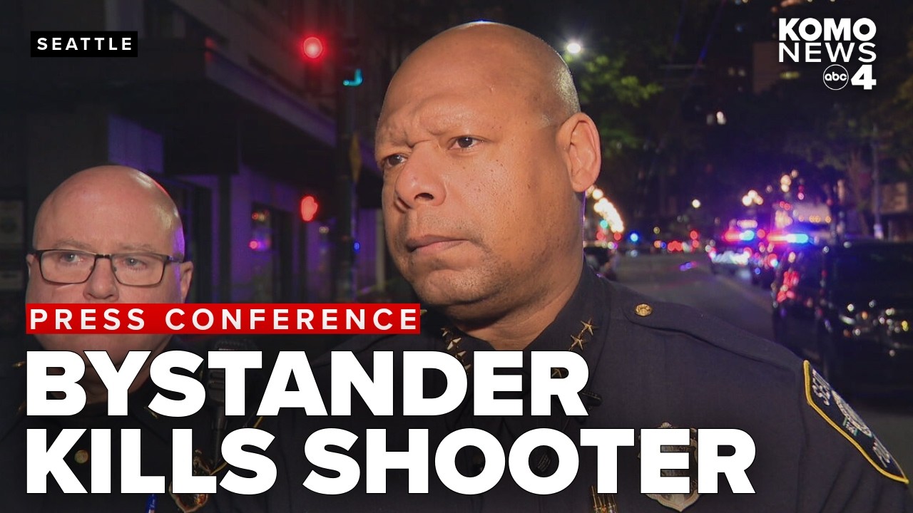 Bystander shoots gunman near Pike Place Market