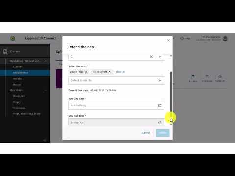 Lippincott Connect Faculty Create A Group Assignment Extension