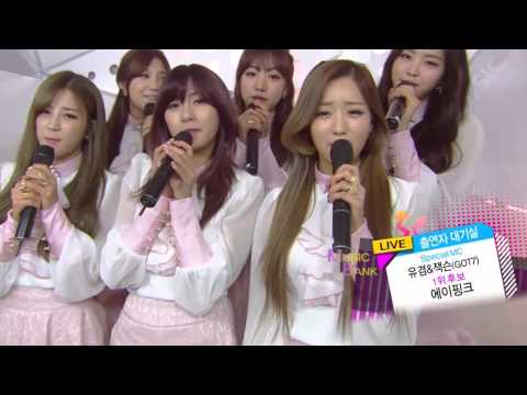 141205 Apink (에이핑크) & GOT7 - Interview @ Music Bank