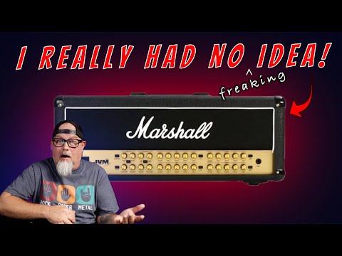 Marshall JVM410H 4-Channel 100-Watt Guitar Amp Head 2007 - Present - Black image 7