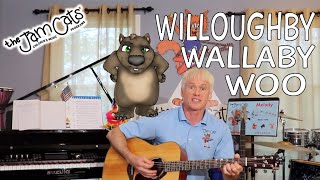 WILLOUGHBY WALLABY WOO  - by Raffi | The Jam Cats Music | Kids Songs | Nursery Rhymes| Music Classes