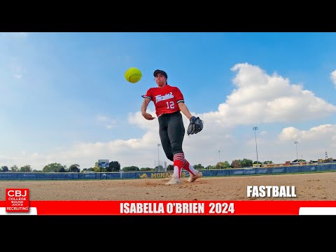 Isabella O'Brien 2024 Pitcher Softball Skills Video