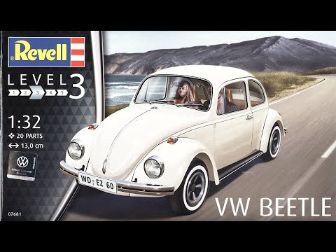 Modellbau von Anfang an am Beispiel eines Revell VW BEETLE