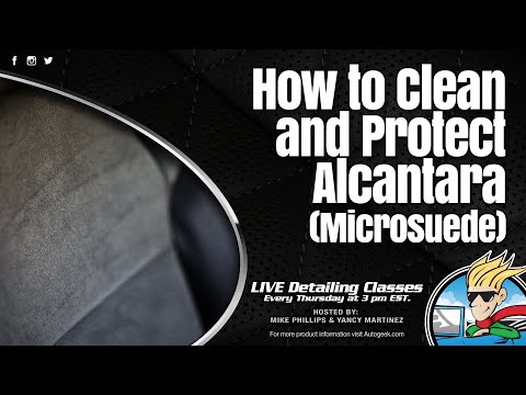 How to Clean and Protect Alcantara (Microsuede)