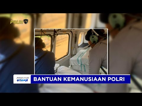 KAPOLRI SALURKAN BANTUAN KEMANUSIAAN KE ACEH TAMIANG MELALUI AIRDROP AKIBAT LOKASI TERISOLIR
