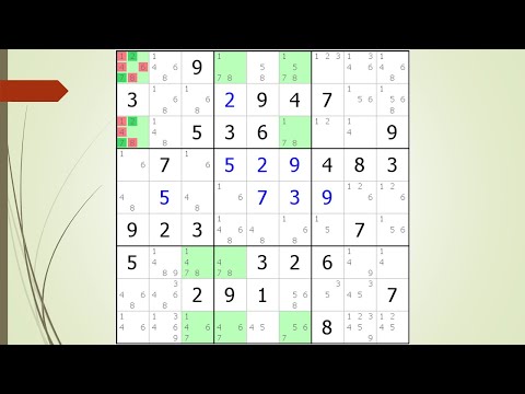 dxSudoku Quick Video #6 Hidden Pairs
