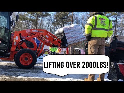 Will a Kioti DK or NX Tractor Lift 2000lbs? - DK4710SE vs. NX4510