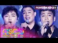 Jed, JM and Khimo's heartfelt rendition of 