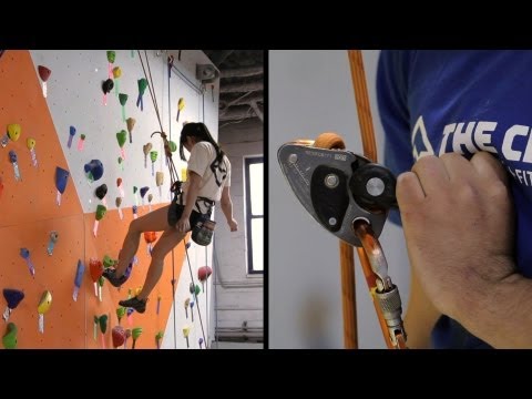 How to Lower Climber in Top-Rope Belay | Rock Climbing