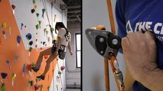 How to Lower Climber in Top-Rope Belay | Rock Climbing