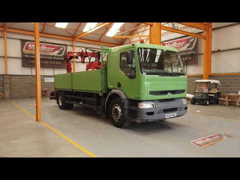 New In Stocklist For Sale: RENAULT MIDLUM 4 X 2 18 TONNE BRICK/GRAB - 2004 - MX04 WDZ