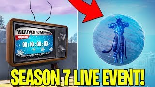new ice storm live event fortnite season 7 ice storm live event - live event fortnite