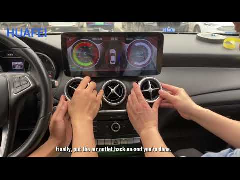 How to upgrade 12.3 inch 2012-2019 Mercedes-Benz A Class center interior?