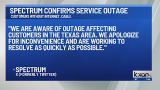 Spectrum reports outages across Texas