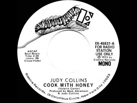 1973 Judy Collins - Cook With Honey (mono radio promo 45)