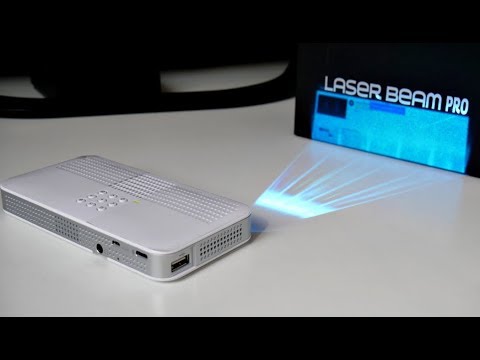 LASER BEAM PRO C200 HD 720 Portable Projector - 150" Screen