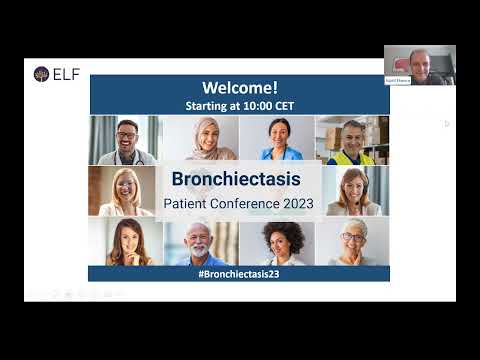 ELF/EMBARC Bronchiectasis conference 2023 with subtitles