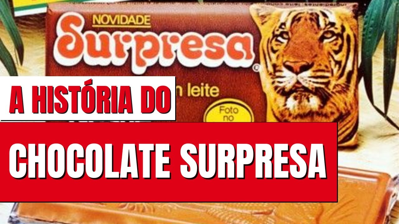 A HISTÓRIA COMPLETA DO CHOCOLATE SURPRESA | O CHOCOLATE QUE MARCOU A INFÂNCIA NOS ANOS 80 E 90