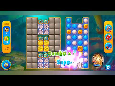 Fishdom, 10478 level,no Booster - 10478 уровень, прохождение без бустеров.