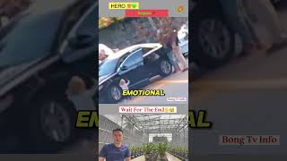 Download lagu Barefoot Boy Raises His Hands During Traffic Stop — Police Handle Tense Moment with Care. #Hero mp3