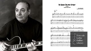 On Green Dolphin Street - Lou Mecca (Transcription)