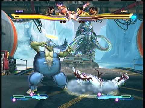 Street Fighter X Tekken: hero5253 (Julia-Rufus) vs. tetuo41g (Kazuya-Hugo) SD