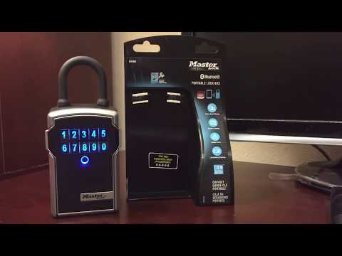 Master Lock Digital Bluetooth LockBox : AirBnB, Turo, VRBO