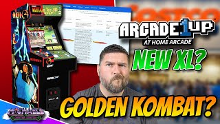 New Arcade1Up XL Coming to Costco! Golden Tee 3D Mortal Kombat Crossover?