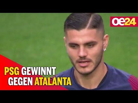 PSG gewinnt gegen Atalanta 2:1