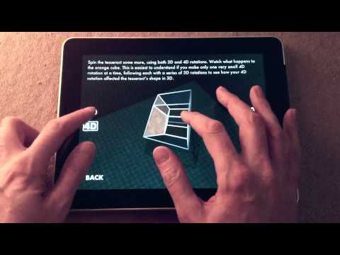 Fourth dimension visualization app