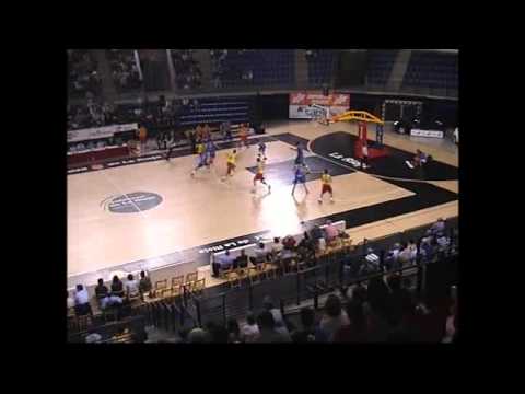 ADECCO ORO JORNADA1 COCINAS.COM,74 VS 66 FUTBOL CLUB BARCELONA