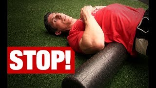 Never Foam Roll Your Lower Back! (HERE’S WHY)