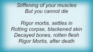 Immolation - Rigor Mortis Lyrics