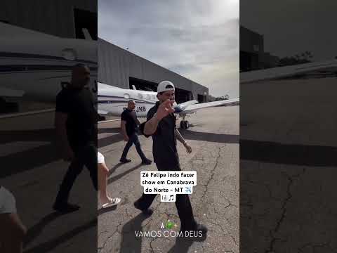 Zé Felipe indo fazer show em Canabrava do Norte - MT #zefelipe #shorts