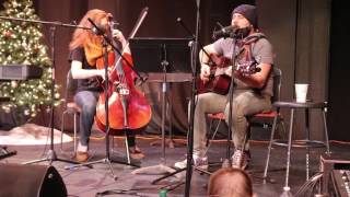 Shawn Brewster and Shelby Lynn Sangdahl Performing at WJCU NEO Rocks Christmas Special.