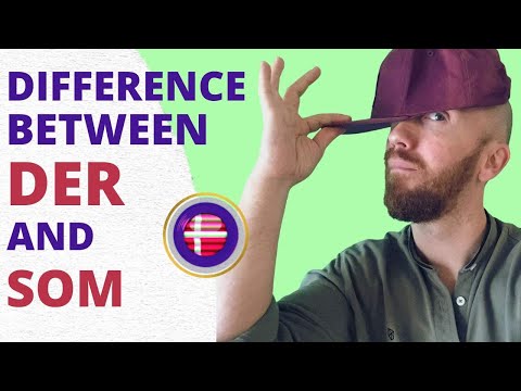 Mastering Danish: Understanding the Difference Between Der and Som | #danishlanguage #grammar