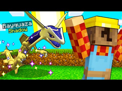 HO TROVATO RAYQUAZA SHADOW LEGGENDARIO NELLA PIXELMON SU MINECRAFT ITA!!