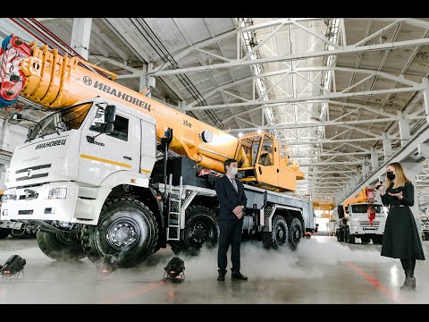 Презентация 50т автокрана "ИВАНОВЕЦ"