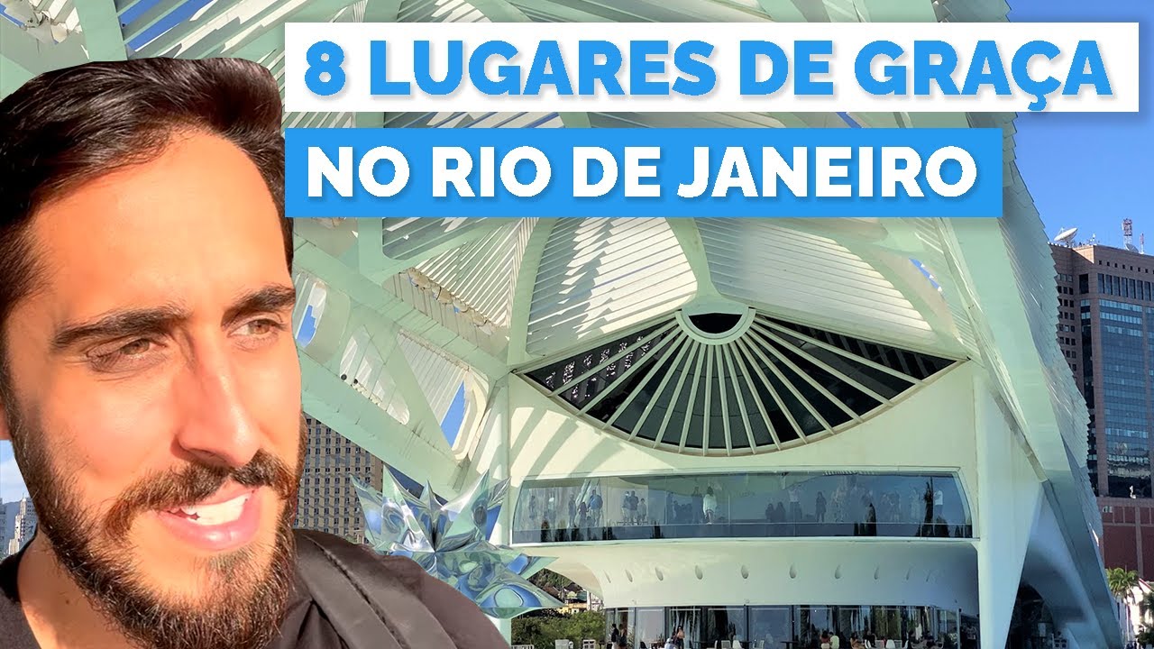 Lugares para visitar de graça no Rio de Janeiro - O que fazer no Rio de Janeiro EPISÓDIO 6