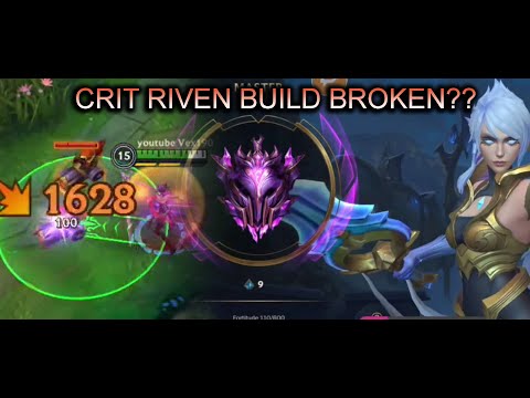 4.1B JUNGLE RIVEN NEW CHINESE CRIT BUILD SOLO CARRY - LEAGUE OF LEGENDS WILD RIFT